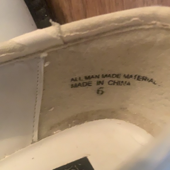 Vintage white chunky heels size 6 - Picture 9 of 12